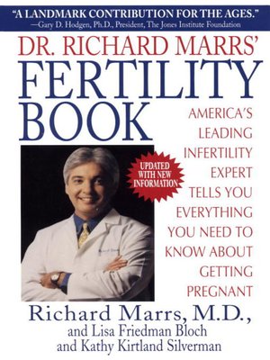 cover image of Dr. Richard Marrs' Fertility Book